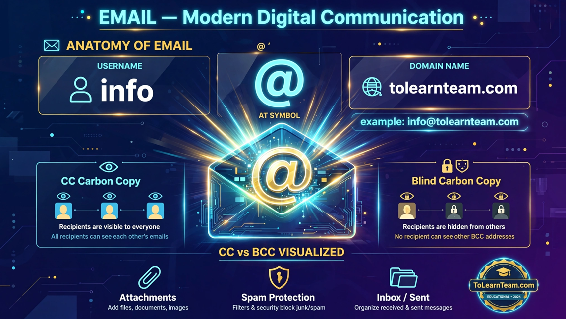 Email (ইমেইল) কী গঠন, কাজের উপায় ও সুবিধা-অসুবিধা