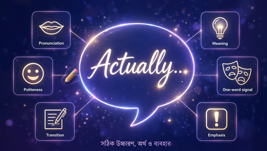 English Vocabulary - ACTUALLY