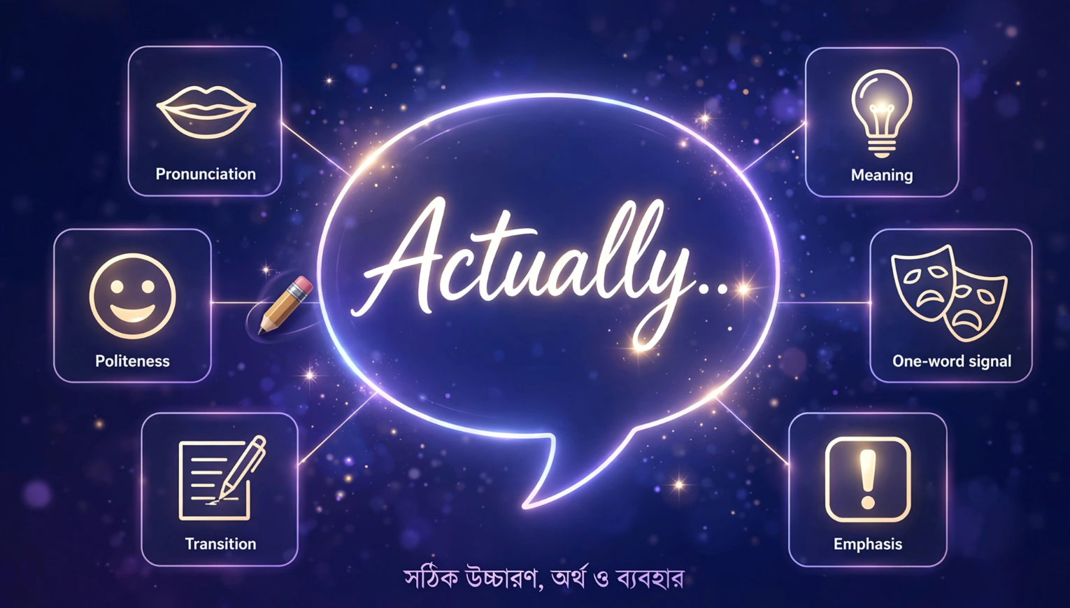 English Vocabulary - ACTUALLY