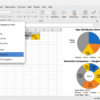 Excel 2-D Pie Chart and Doughnut Chart