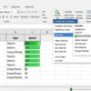 Excel Data Bars Conditional Formatting on Pokemon Speed