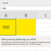 Excel Delete Cells Example with Color Formatting