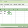 Step-by-step subtraction formula using cell values in Microsoft Excel