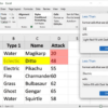 Excel Less Than Highlight Cell Rule on Attack Values and Text Types