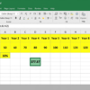 Excel NPV Calculation with Cash Flows and Discount Rate
