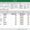 Excel OR Function with Pokemon Data
