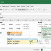 Excel Time Difference Calculation Using 86400