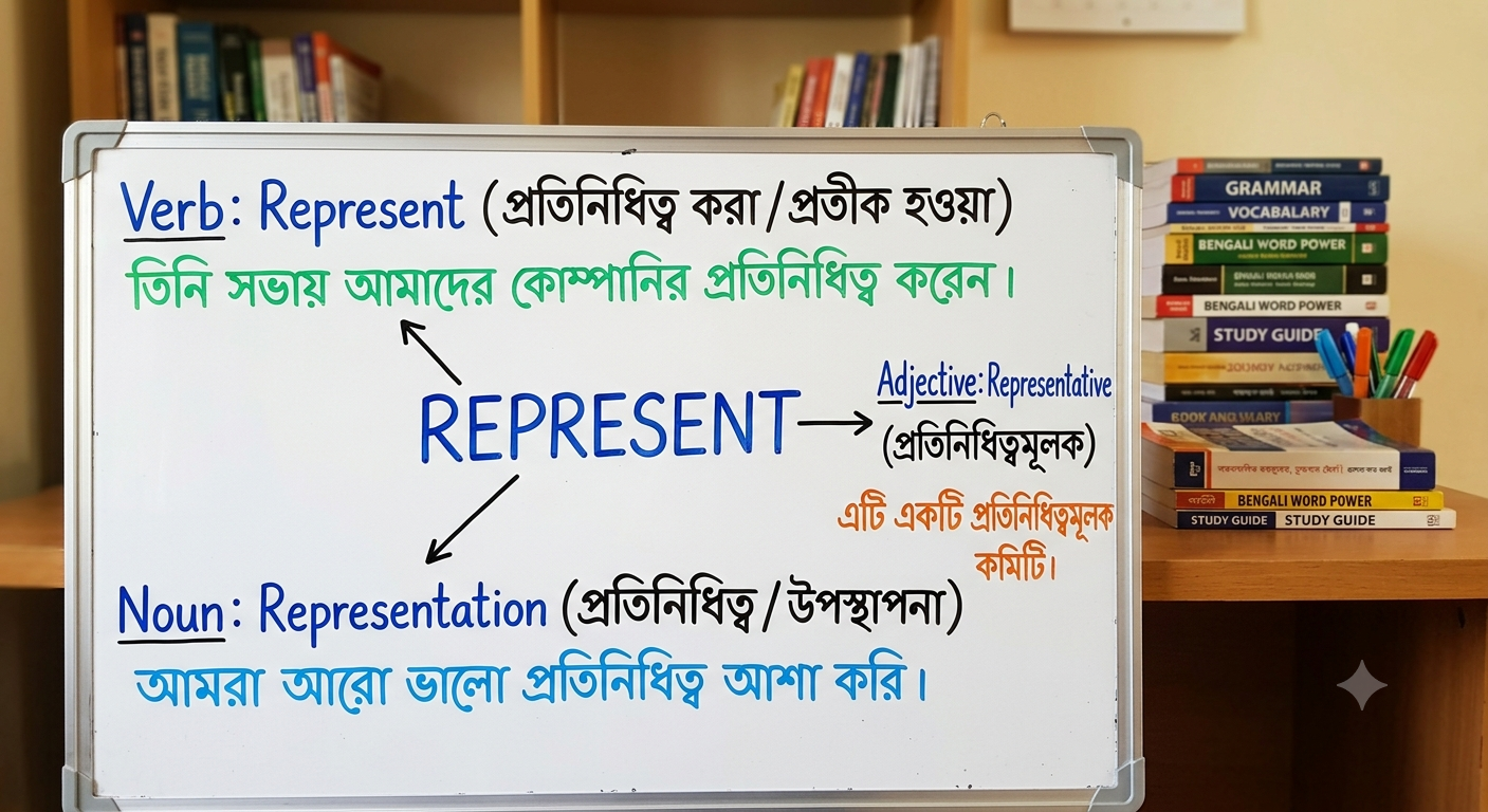 How to Use Represent Correctly Master Represent, Representative & Representation with Examples