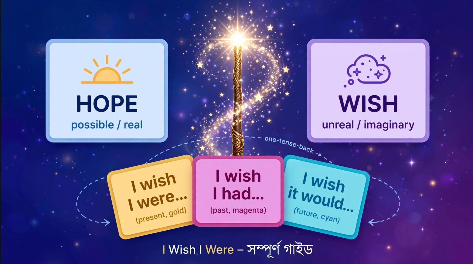 Learn English Grammar THE SUBJUNCTIVE – I wish...