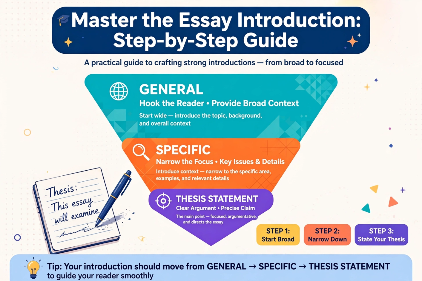introduction paragraph structure guide in Bengali with thesis statement examples