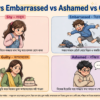 ইংরেজিতে Shy, Embarrassed, Ashamed, Guilty – এই চারটি অনুভূতির পার্থক্য একদম সহজভাবে জেনে নিন