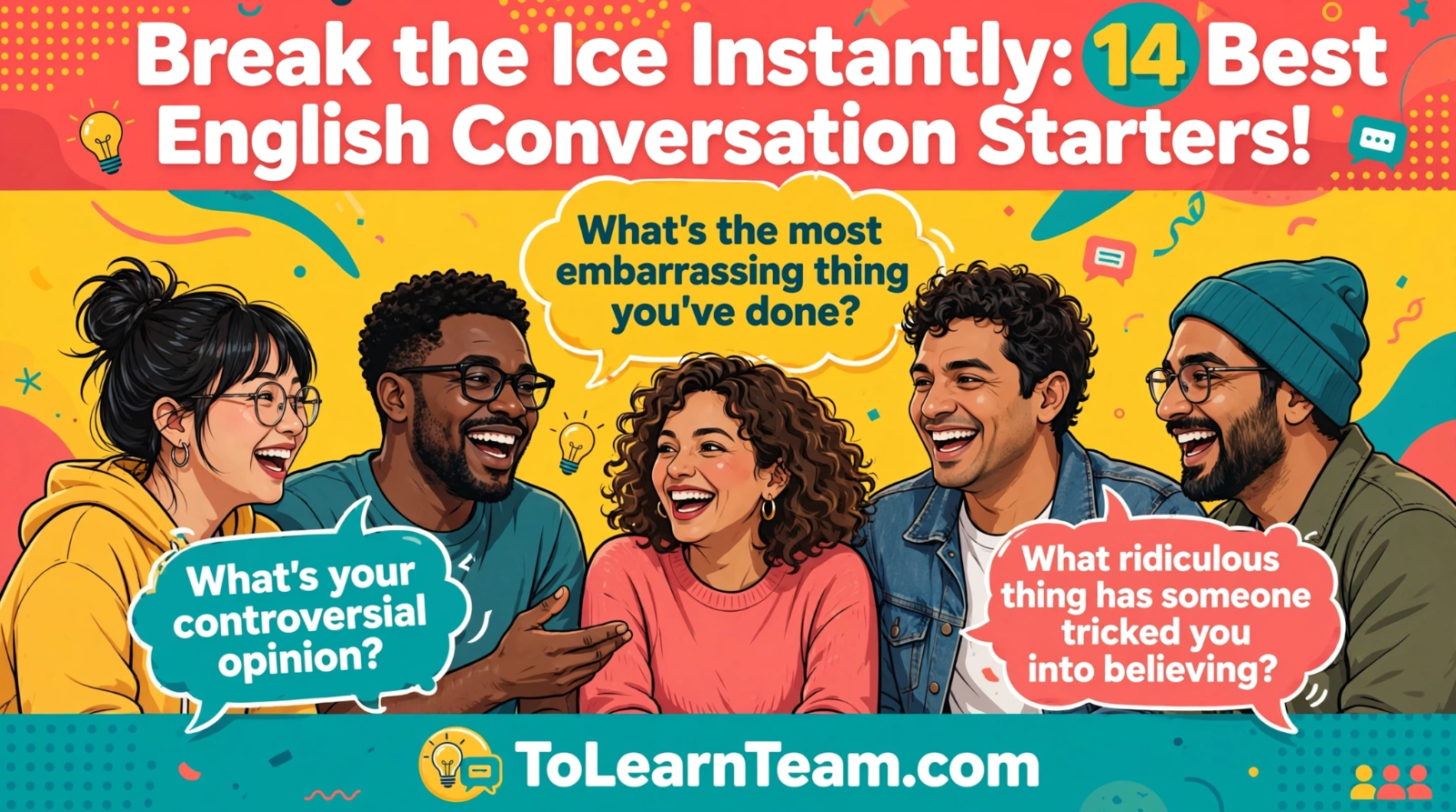 ইংরেজিতে জড়তা কাটানোর ১৪টি অসাধারণ Conversation Starter আত্মবিশ্বাসের সাথে কথা বলার কৌশল