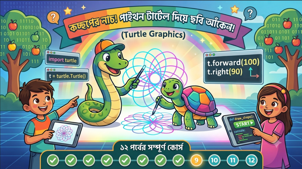 ক্ষুদে কোডারদের জন্য ১ মাসের প্র্যাকটিস চ্যালেঞ্জ (4-Week Coding Challenge)