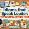 জীবনে আর পরীক্ষায় কাজে লাগবে এমন ২০টি ইংরেজি Idiom (গল্পে গল্পে শিখুন)