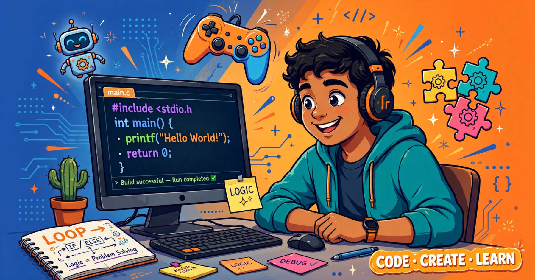 প্রোগ্রামিংয়ের জগতে প্রথম পদক্ষেপ C Programming for Beginners