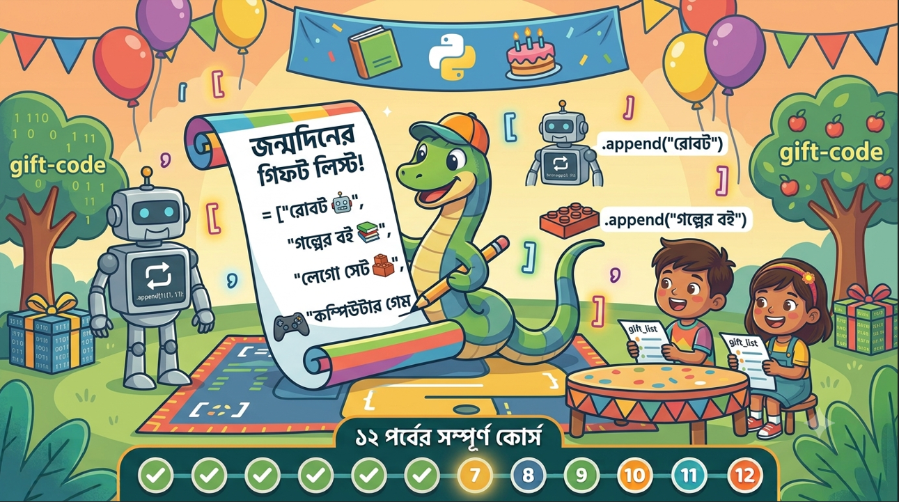 লিস্ট তোমার জন্মদিনের গিফট লিস্ট! (Lists Your Birthday Gift List)