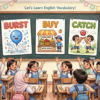 Burst Buy Catch English class for kids Bangladesh