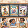 Eat Fall Feed English class for kids Bangladesh