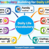 Essential English vocabulary for daily life with Bangla meanings, categories, examples, and memory tips for Bengali learners.