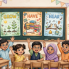Grow Have Hear English class for kids Bangladesh