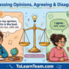 How to express opinions, agree and disagree in English with Bangla meaning, phrases, and examples – Spoken English for Bengali learners.