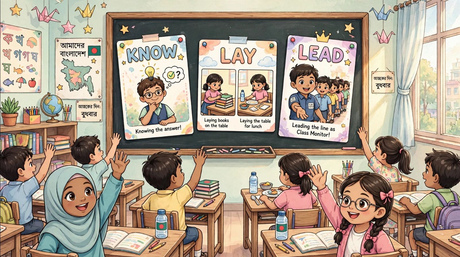 Know Lay Lead English class for kids Bangladesh