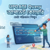 SQLite UPDATE কমান্ড দিয়ে টেবিলের ডেটা পরিবর্তন করার বাংলা টিউটোরিয়াল