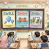 Swell Swim Swing English class for kids Bangladesh