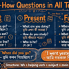 Wh-How questions in present, past, future and perfect tenses with Bangla meaning and answer structures for Bengali learners – Spoken English tutorial.