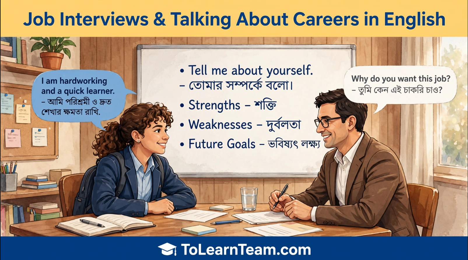 job-interviews-talking-about-careers-english-bangla