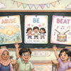 বাচ্চাদের জন্য Arise, Be, Beat verb দিয়ে ইংরেজি বাক্য শেখার ক্লাস