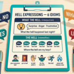 Hell শব্দটি দিয়ে তৈরি ৬টি গুরুত্বপূর্ণ English Idiom—শিখুন সহজ বাংলায়, ২০+ বাস্তব উদাহরণসহ